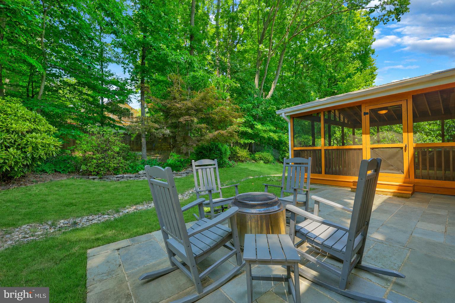 9217 Rockefeller Lane Springfield, VA 22153 - Photo 35 of 41 Backyard Patio