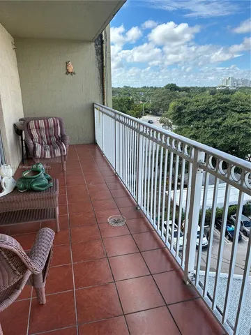 a view of balcony with outdoor space