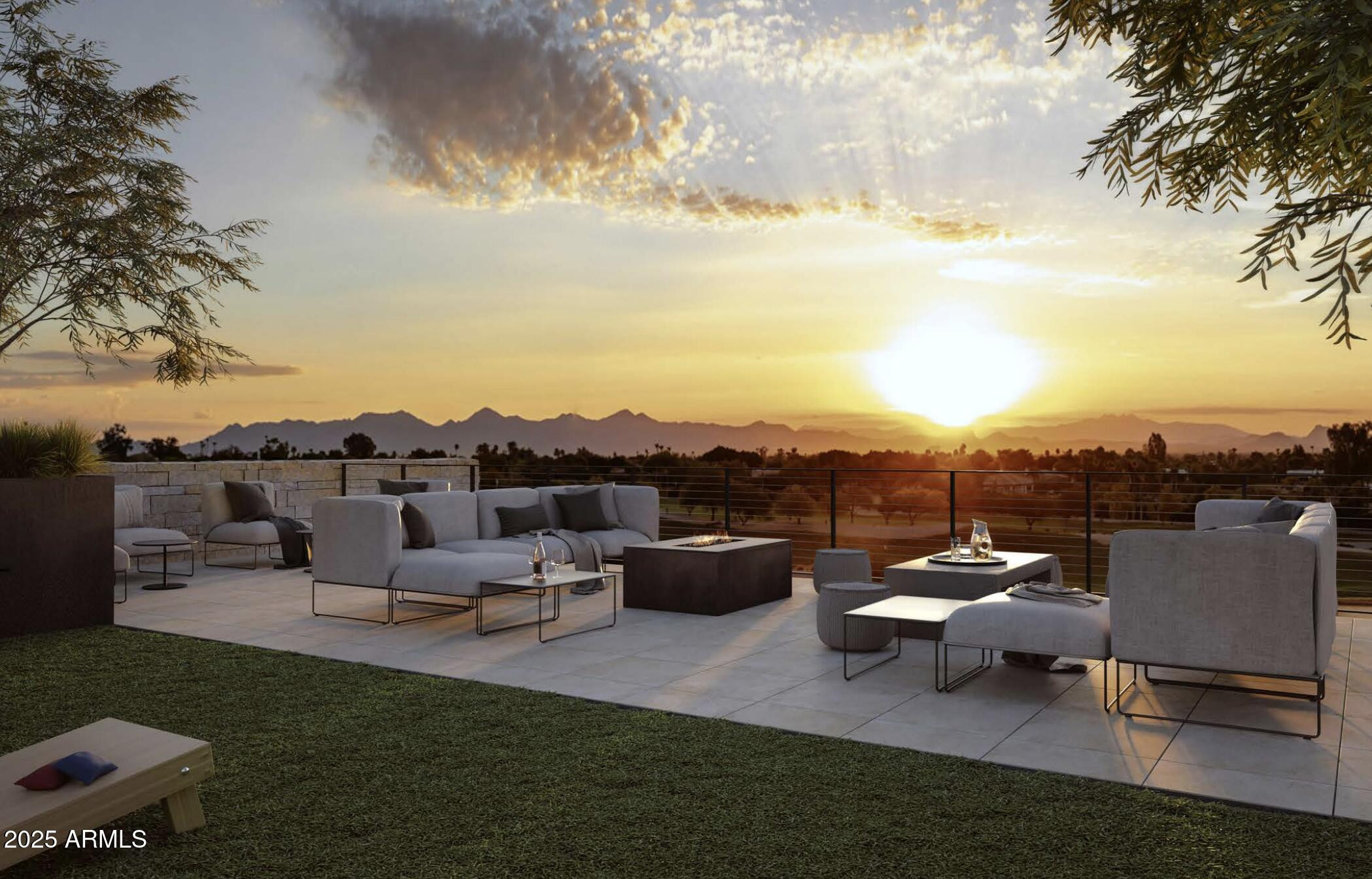 5000 North Camelback Ridge Drive, Unit 302 Scottsdale, AZ 85251 - Photo 36 of 42 a view of a terrace with furniture