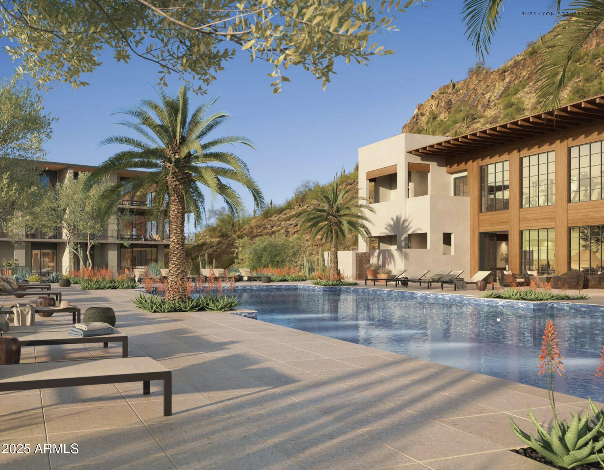 5000 North Camelback Ridge Drive, Unit 302 Scottsdale, AZ 85251 - Photo 37 of 42 a view of a building with a palm tree
