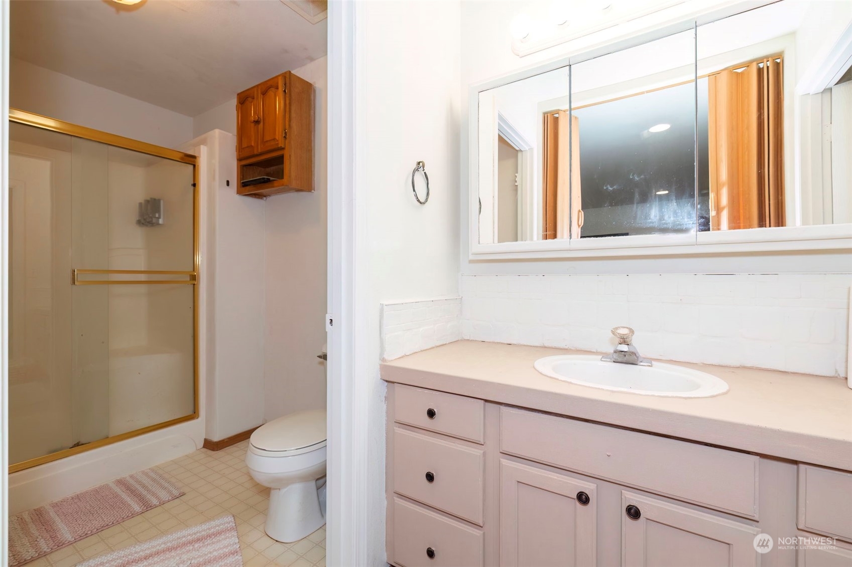 8222 178th Avenue Southwest Rochester, WA 98579 - Photo 20 of 36 a bathroom with a sink toilet and shower