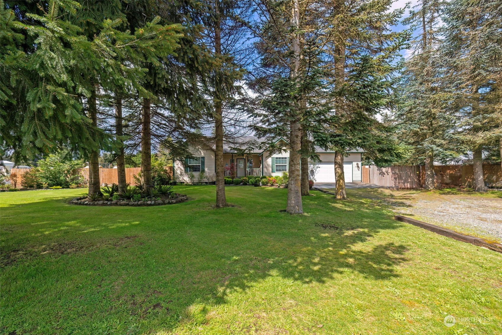 8222 178th Avenue Southwest Rochester, WA 98579 - Photo 36 of 36 a view of a trees with a big yard