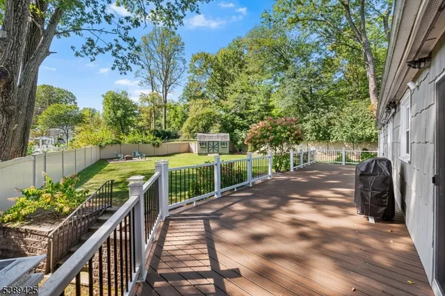 a view of a garden with pathway