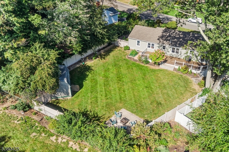 333 Old Tote Road Mountainside, NJ 07092 - Photo 45 of 48 an aerial view of a residential houses with outdoor space and trees all around