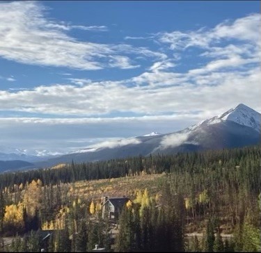 91400 Ryan Gulch Road, Unit 419 Silverthorne, CO 80498 - Photo 33 of 34 a view of a lake with a city