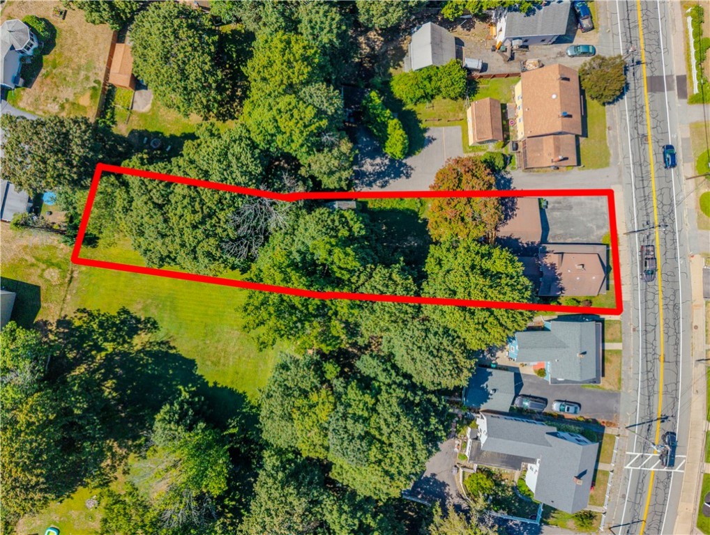 726 Washington Street Coventry, RI 02816 - Photo 34 of 45 Approximate property line. Extends back with deeded easement to Mapledale.