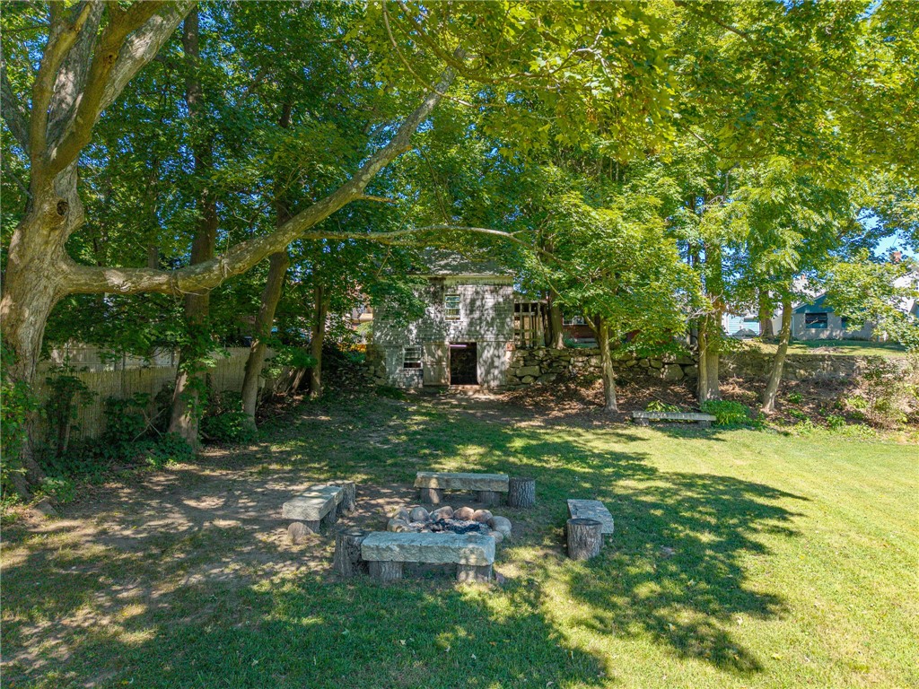 726 Washington Street Coventry, RI 02816 - Photo 44 of 45 Firepit on on the lower level yard