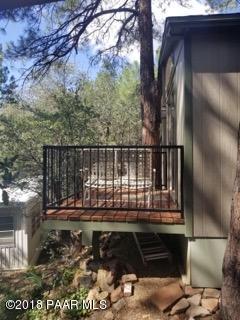 1520 White Spar Road Prescott, AZ 86303 - Photo 7 of 20 a view of a balcony with wooden floor