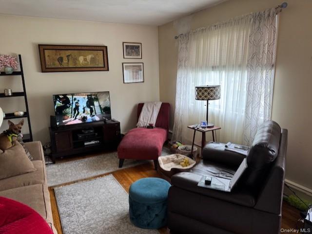 3 River Road Hyde Park, NY 12538 - Photo 4 of 10 Living area featuring wood finished floors, large windows with lots of natural light