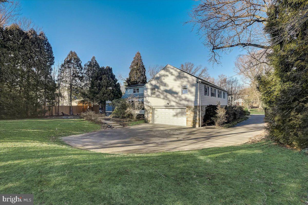 1220 Red Rambler Road Jenkintown, PA 19046 - Photo 61 of 65 Exterior Back showing 2 car Garage