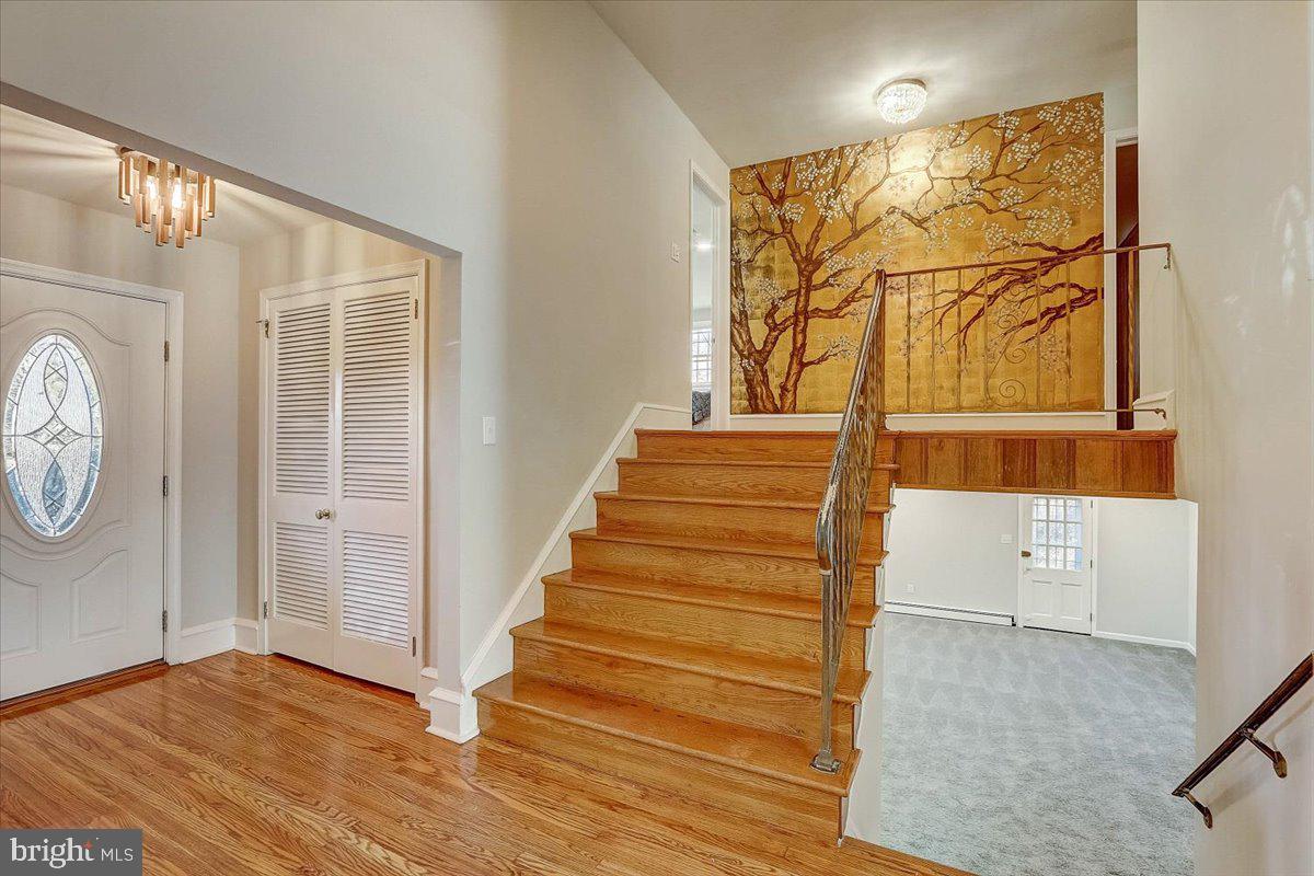 1220 Red Rambler Road Jenkintown, PA 19046 - Photo 8 of 65 Main Floor Foyer with original wall art