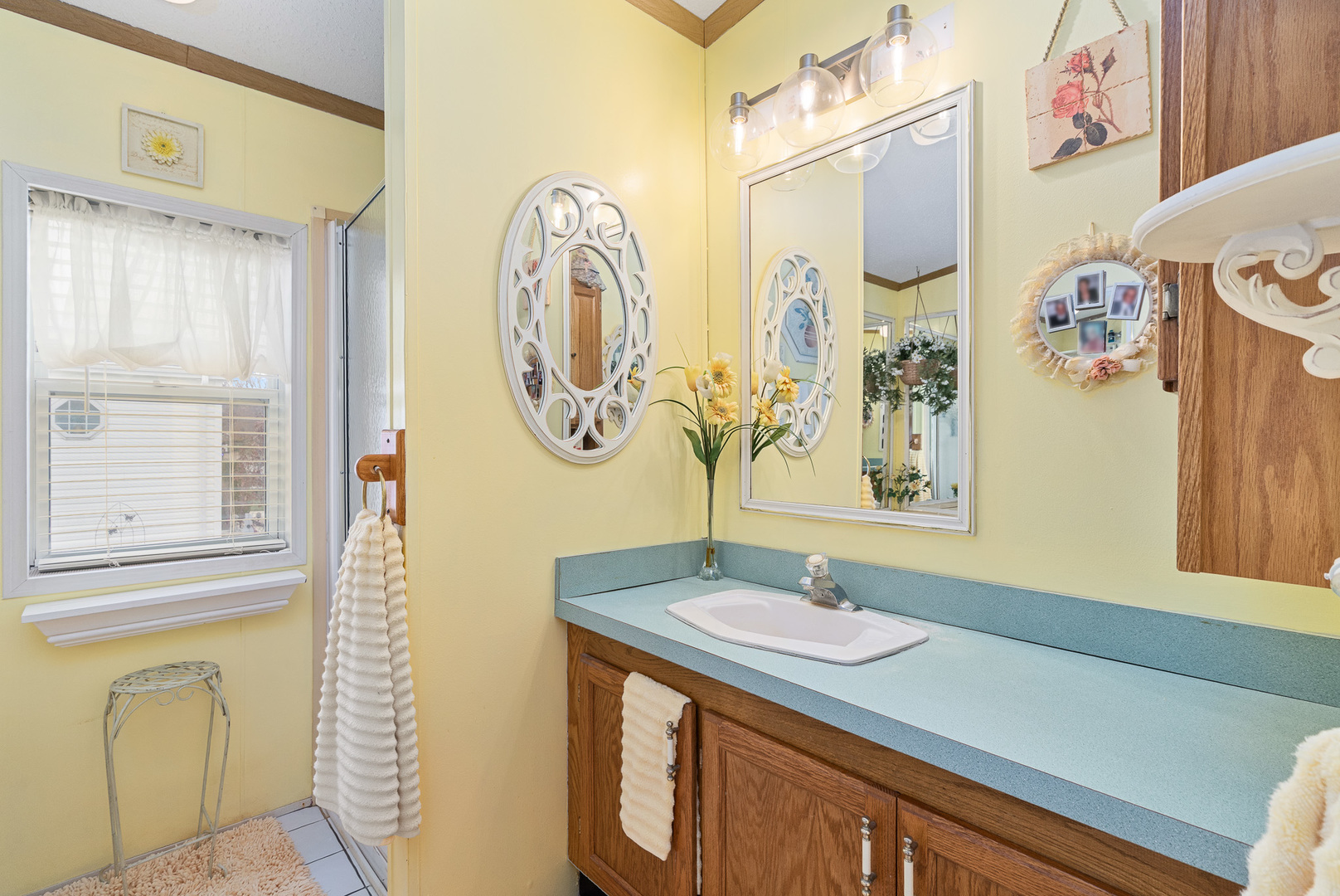 22710 South Ravisloe Lane Frankfort, IL 60423 - Photo 20 of 35 a bathroom with a sink and a mirror