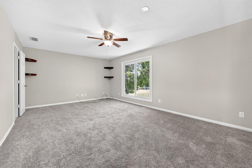 1201 Robbins Road Athens, TX 75751 - Photo 33 of 40 2nd Floor-Back Left Bedroom with connecting bathroom. Could be used as a media room or flex space.