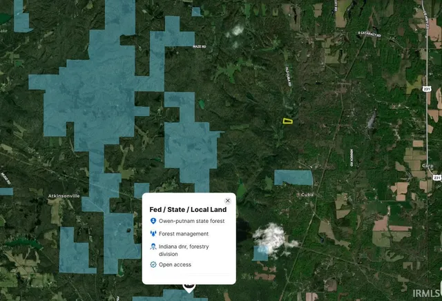 $64,900 | 7330 Old Cuba Road, Spencer, IN 47460