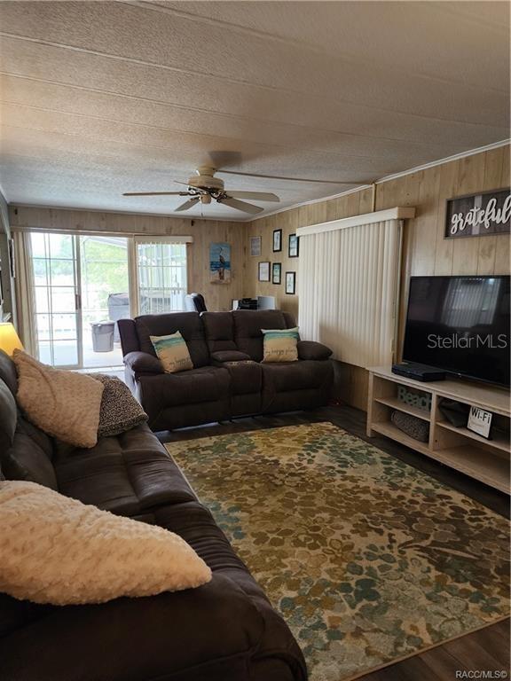 4010 East Dandy Loop Hernando, FL 34442 - Photo 5 of 30 a living room with furniture and a flat screen tv