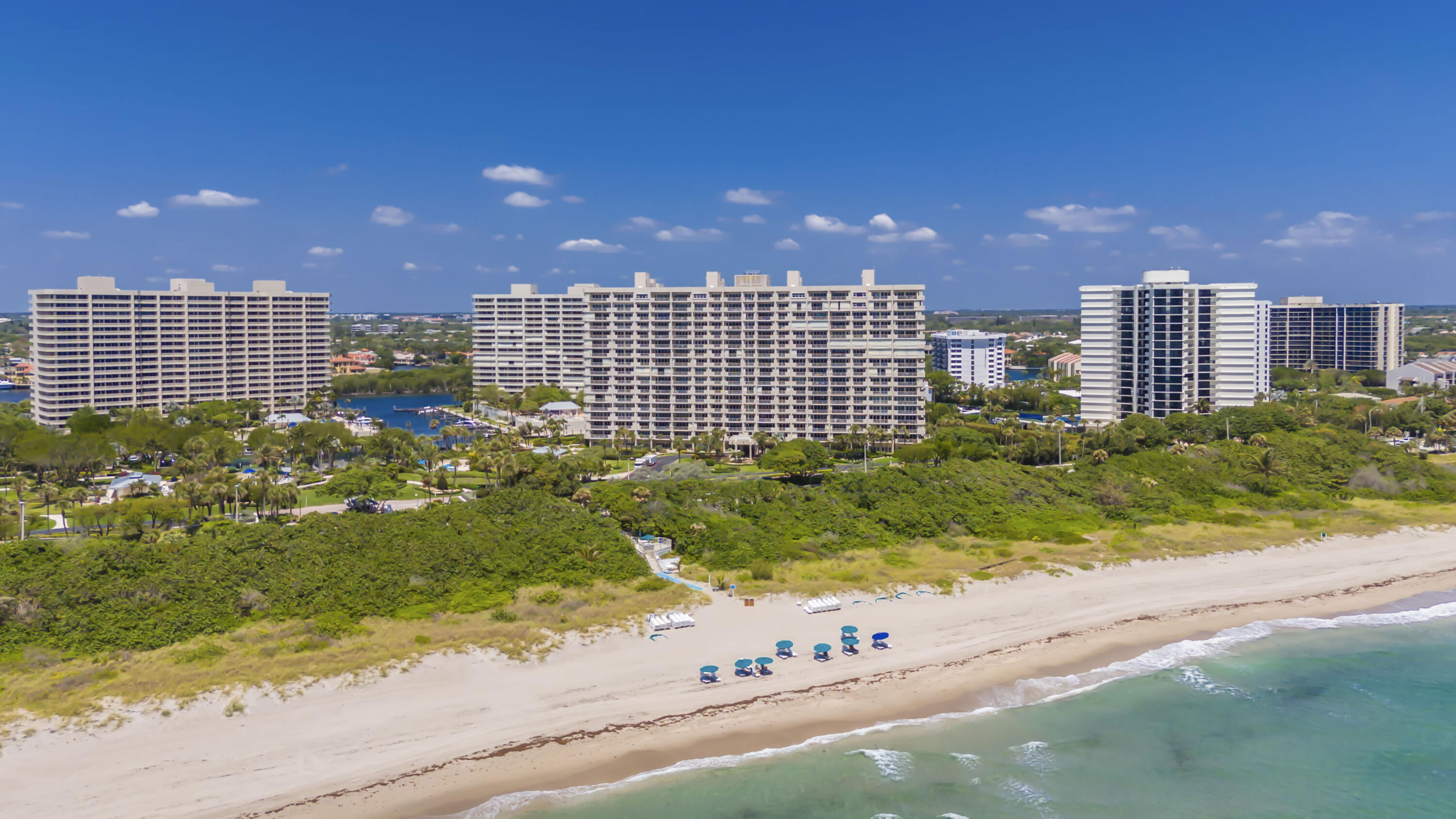 4301 North Ocean Boulevard, Unit 1002 Boca Raton, FL 33431 - Photo 45 of 71 a view of a city with tall buildings