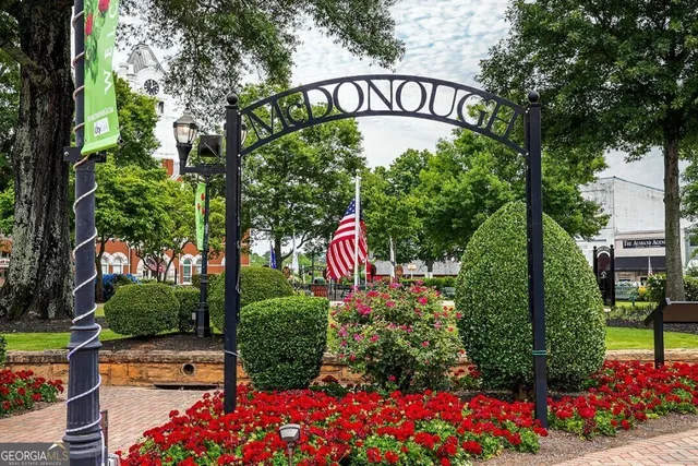 a view of a swimming pool with a lounge chairs
