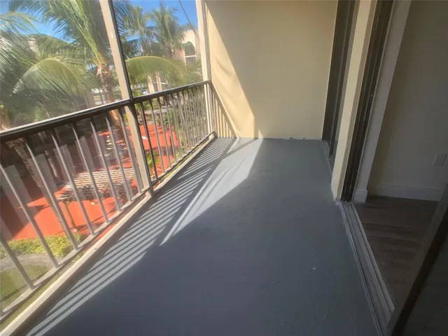 a view of hallway with stairs