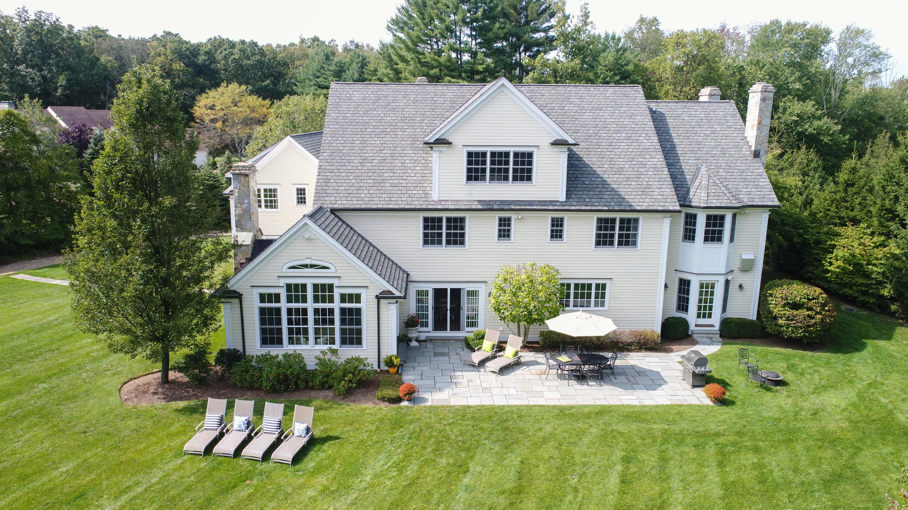 481 Silvermine Road New Canaan, CT 06840 - Photo 36 of 41 Rear View