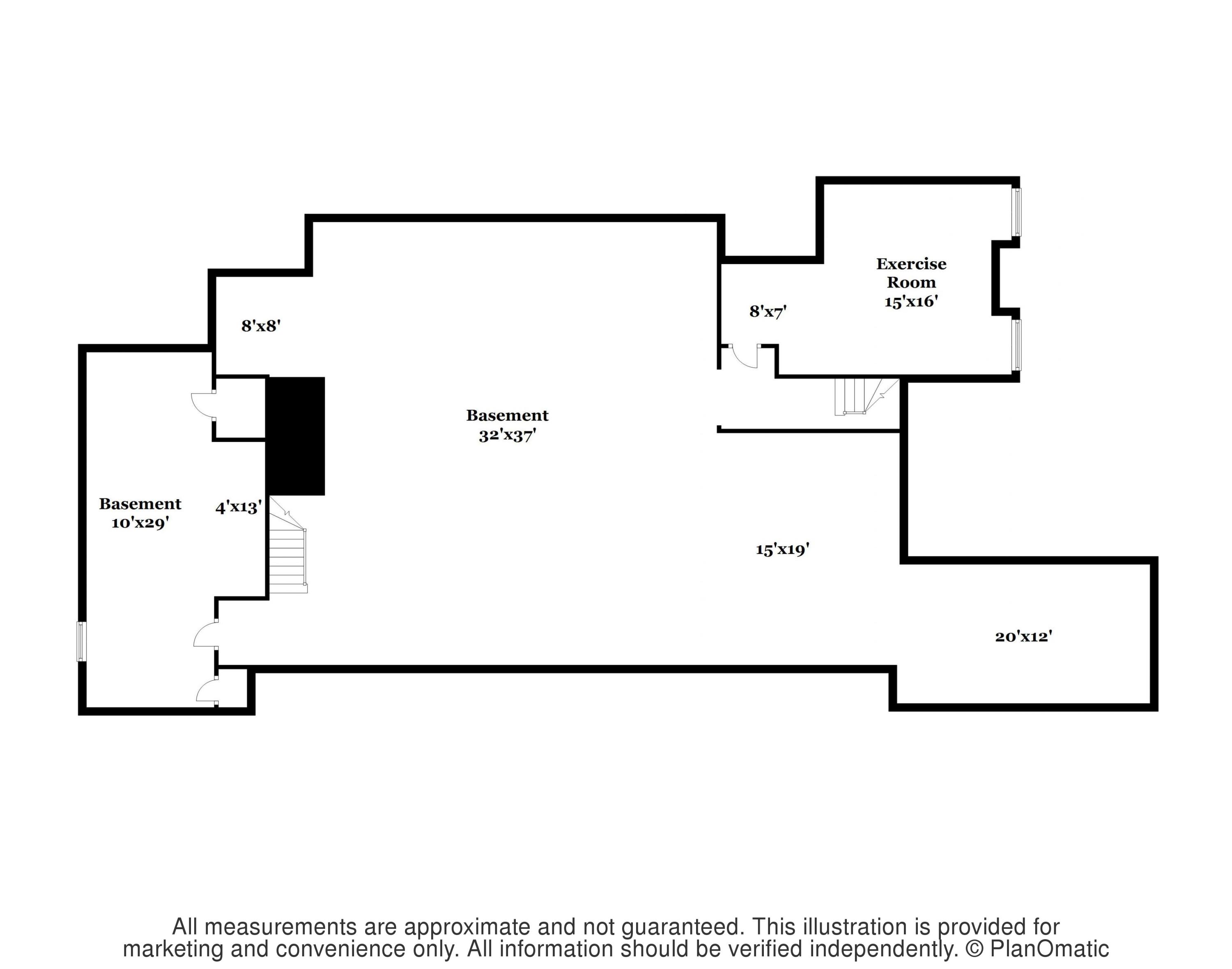 481 Silvermine Road New Canaan, CT 06840 - Photo 40 of 41 Lower Level Floor Plan