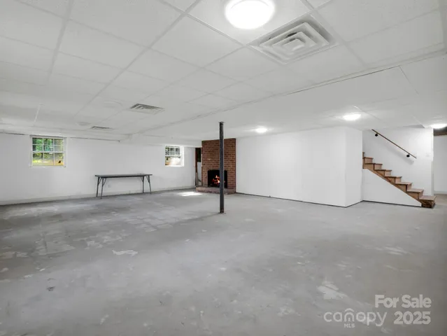 a view of swimming pool from a balcony