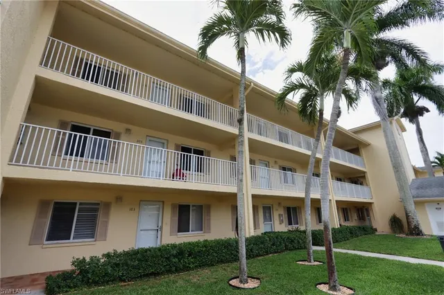 a front view of a building