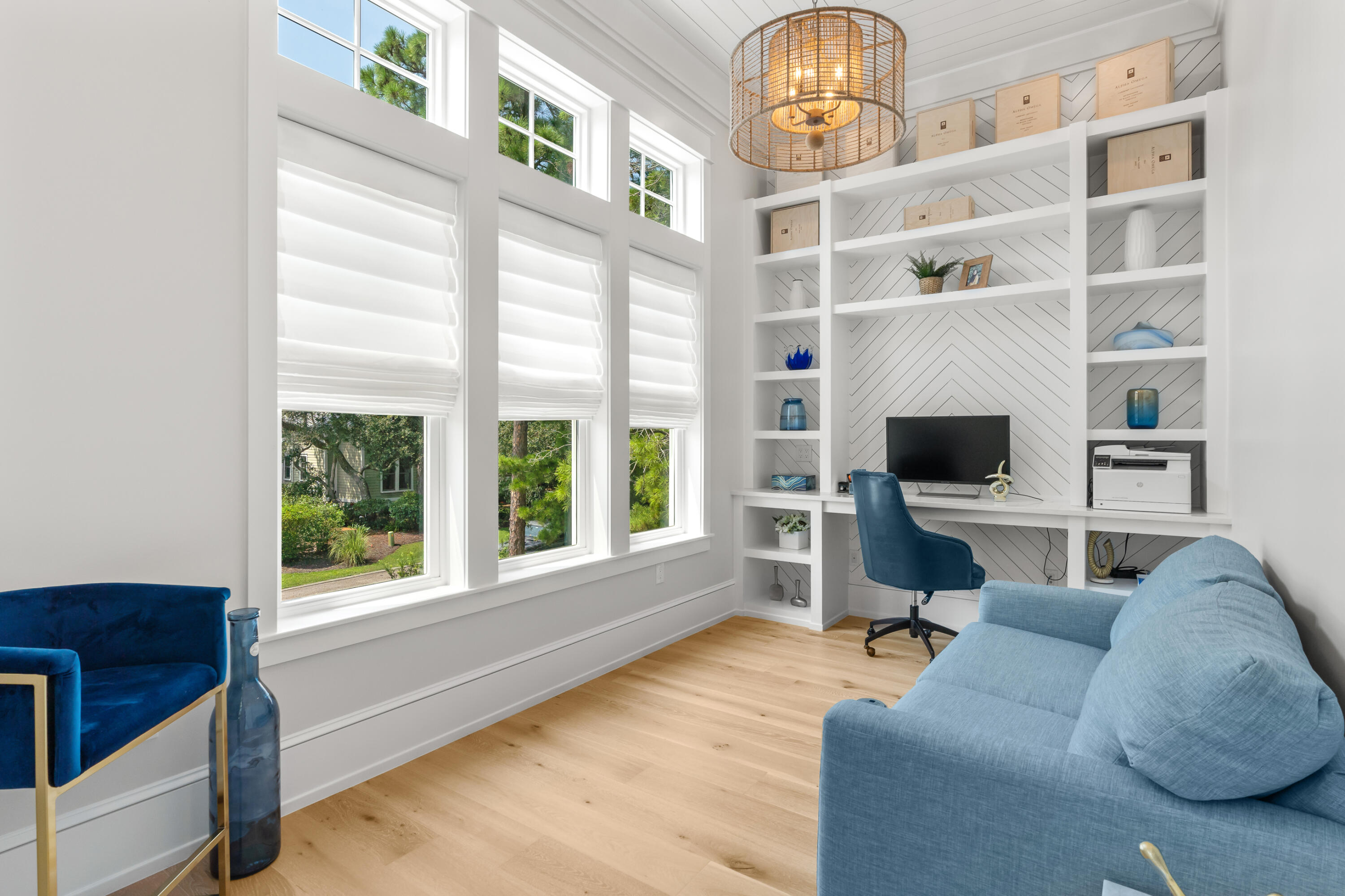 33 Spotted Dolphin Road Santa Rosa Beach, FL 32459 - Photo 14 of 42 a view of a livingroom with workspace and a window