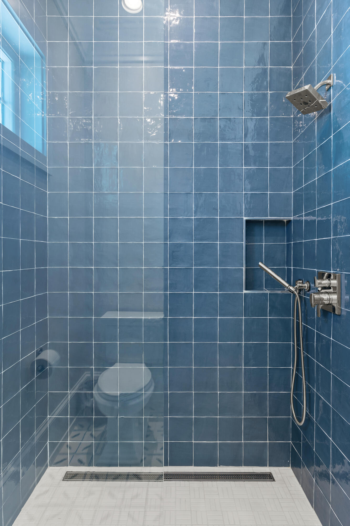 33 Spotted Dolphin Road Santa Rosa Beach, FL 32459 - Photo 26 of 42 a bathroom with a blue shower