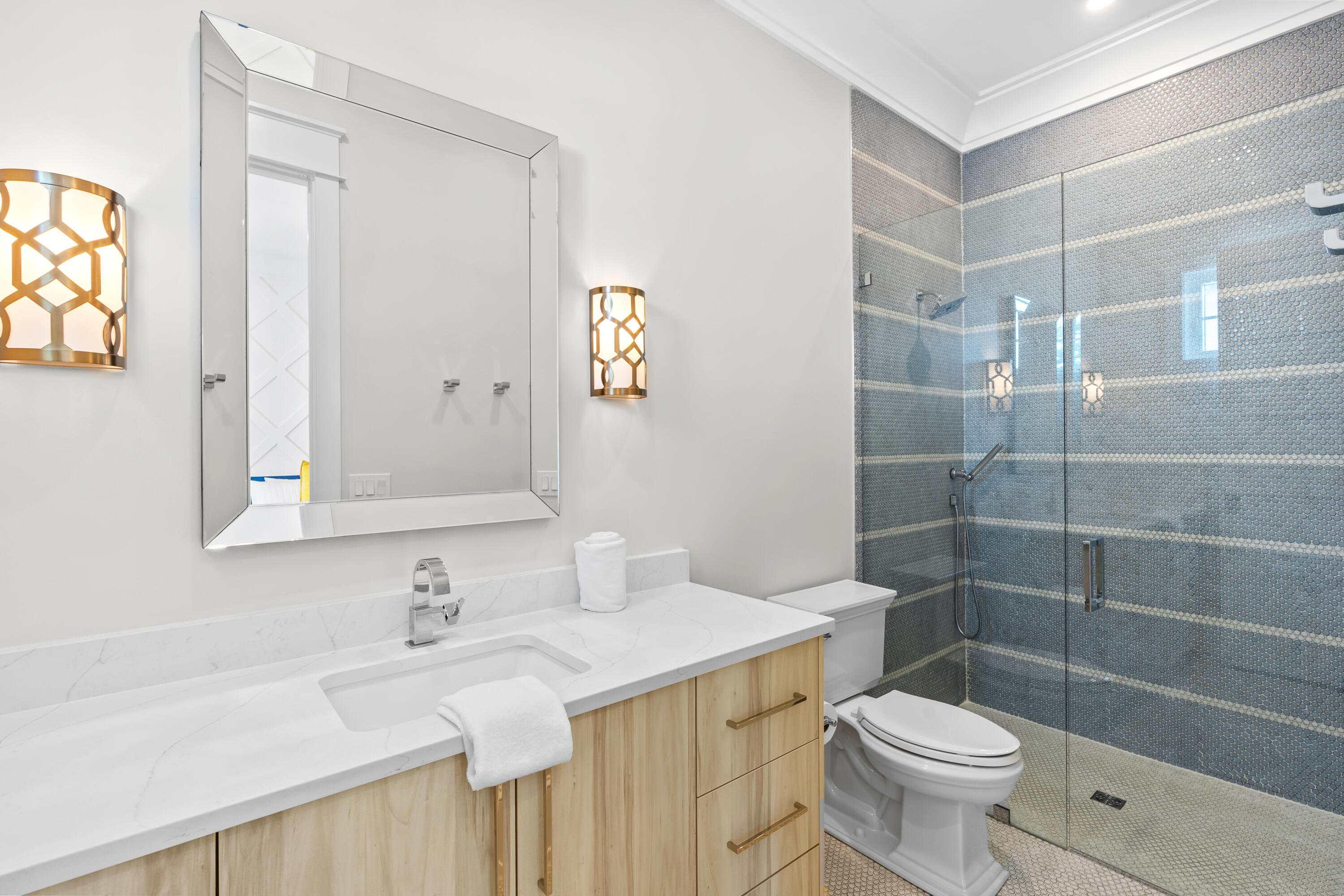 33 Spotted Dolphin Road Santa Rosa Beach, FL 32459 - Photo 28 of 42 a bathroom with a sink toilet and shower