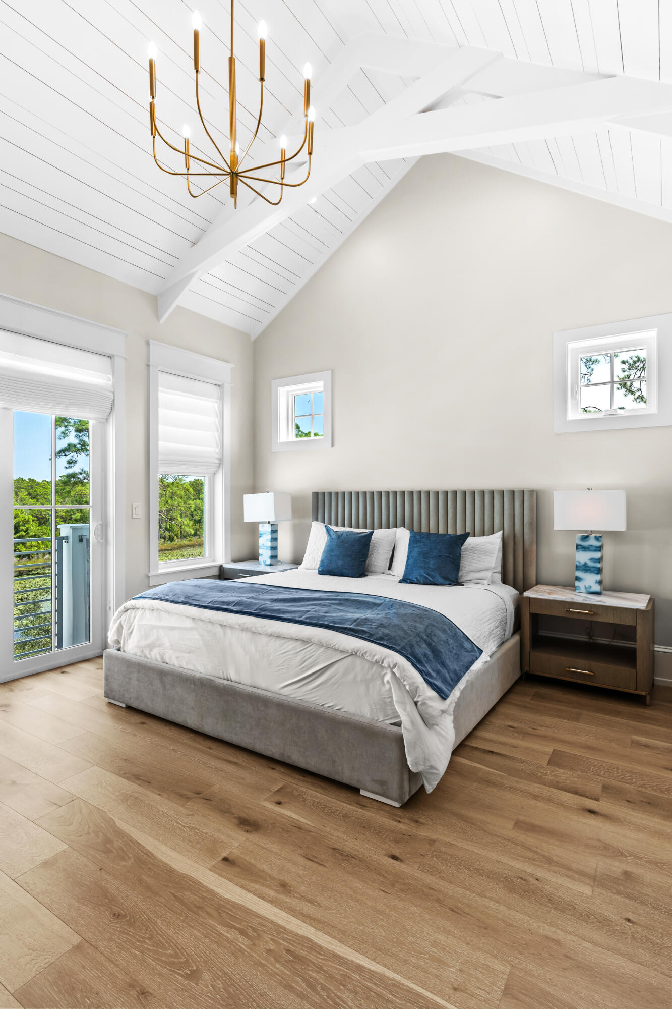 33 Spotted Dolphin Road Santa Rosa Beach, FL 32459 - Photo 33 of 42 a spacious bedroom with a bed and a couch