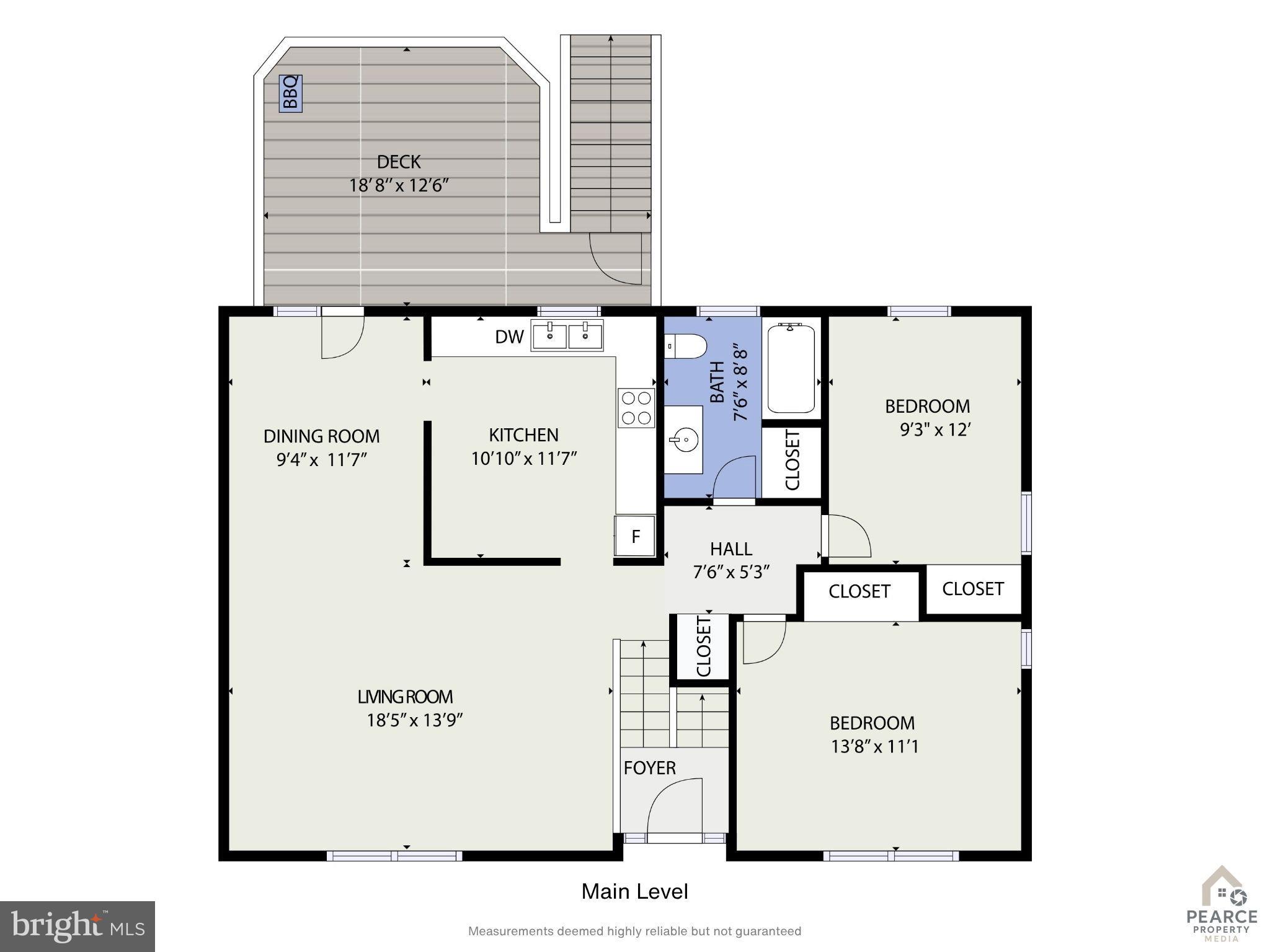 6 True Road Stafford, VA 22556 - Photo 46 of 47 Main level floor plan