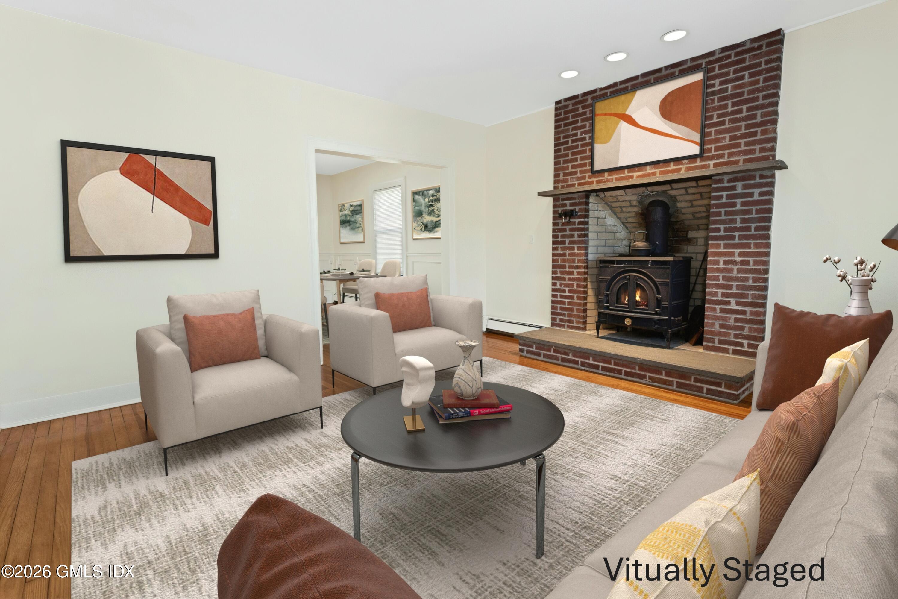 19 Valley Road, Unit A Cos Cob, CT 06807 - Photo 6 of 23 Living Room 2