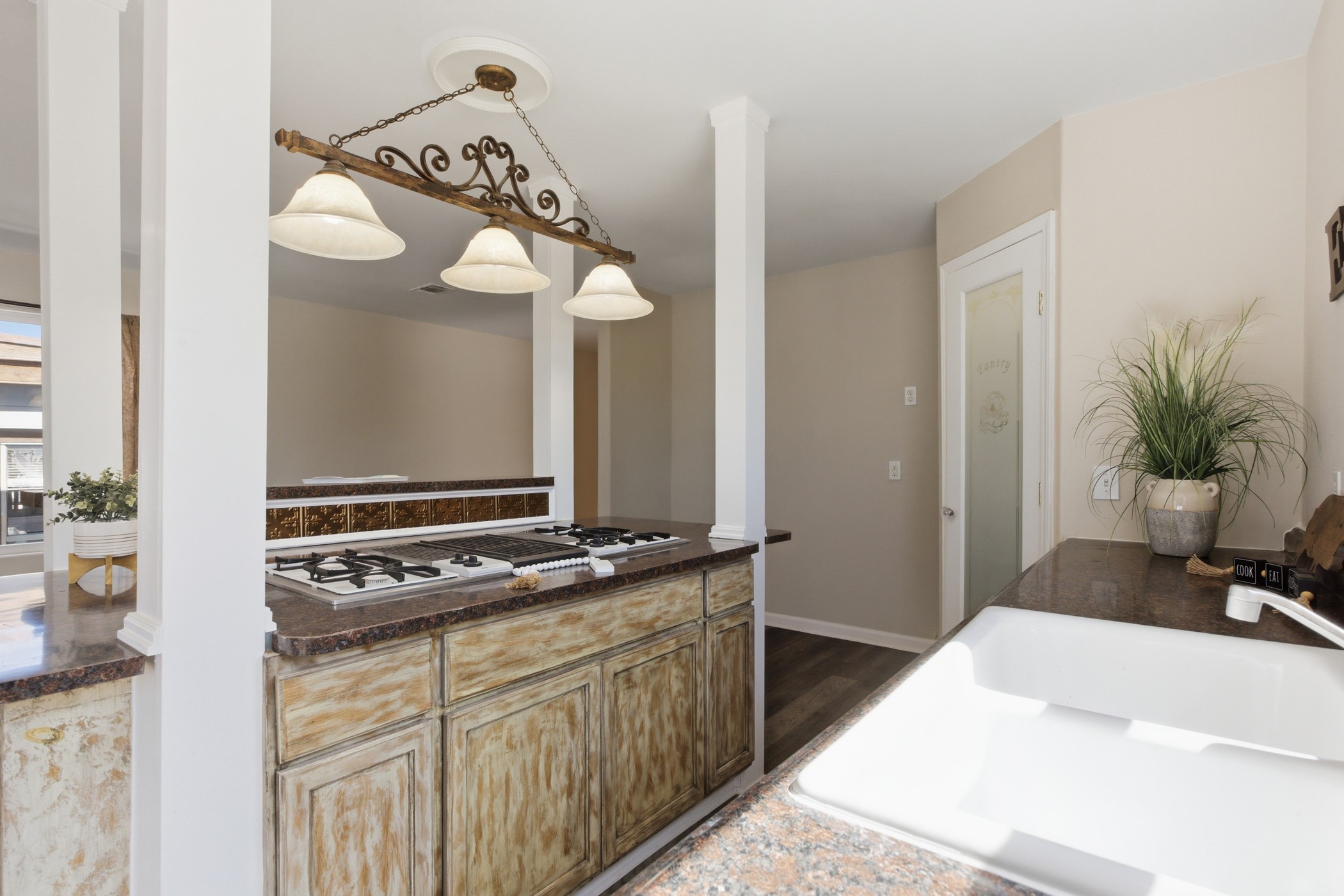 313 Grand Avenue Bacliff, TX 77518 - Photo 28 of 50 a bedroom with a bed and a mirror