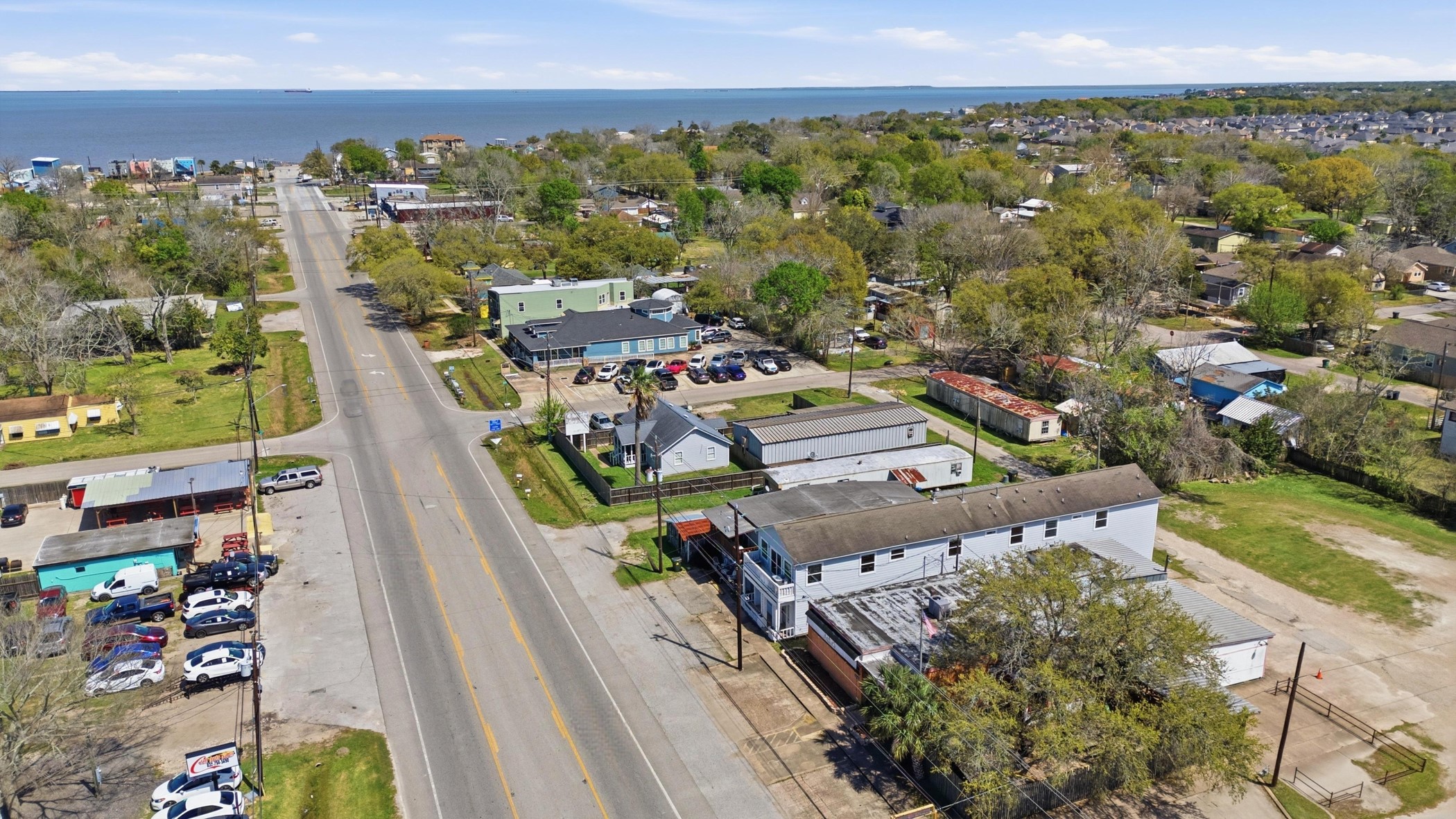 313 Grand Avenue Bacliff, TX 77518 - Photo 4 of 50 an aerial view of a city
