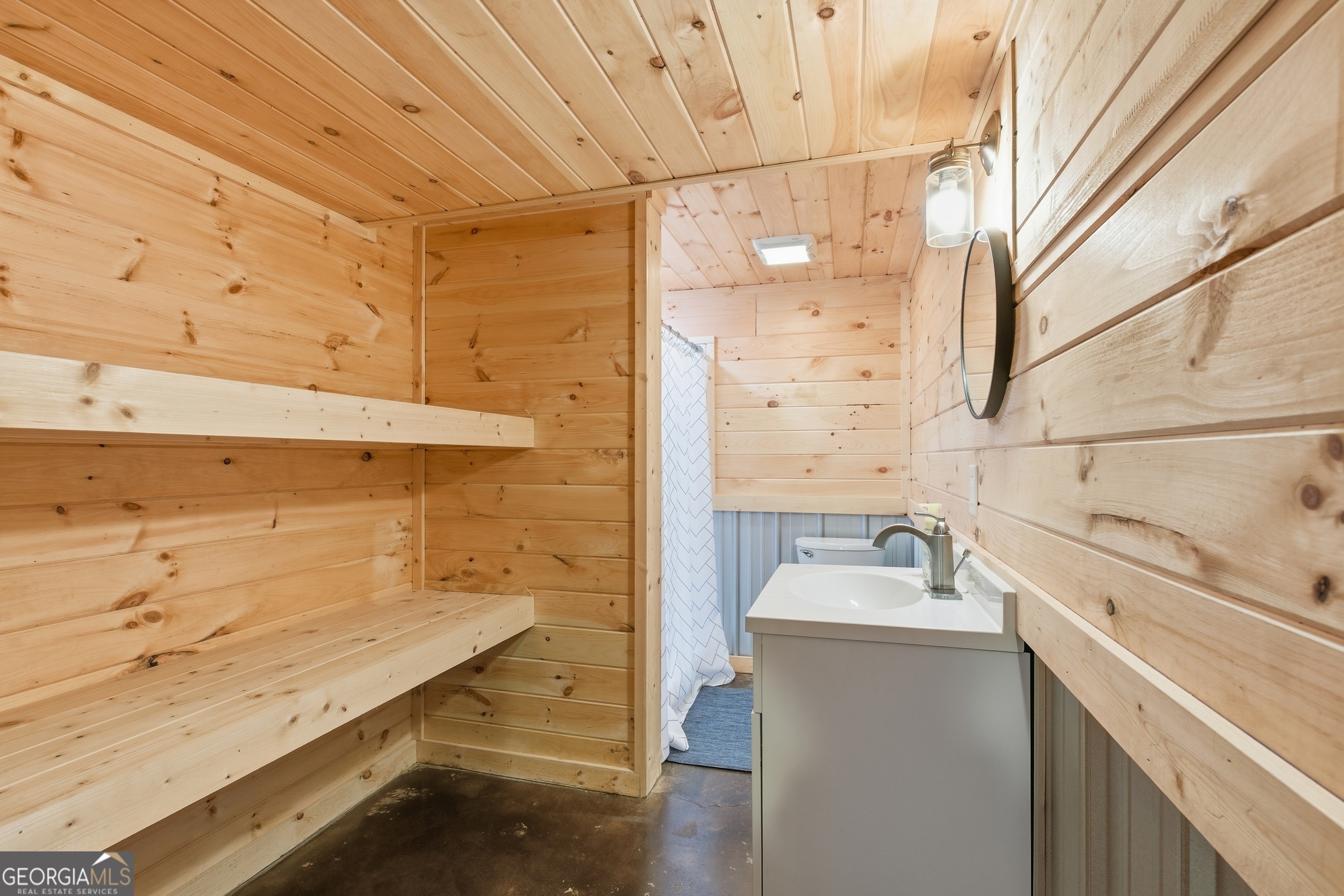 281 Line Road Toccoa, GA 30577 - Photo 48 of 93 a bathroom with a sink and a shower