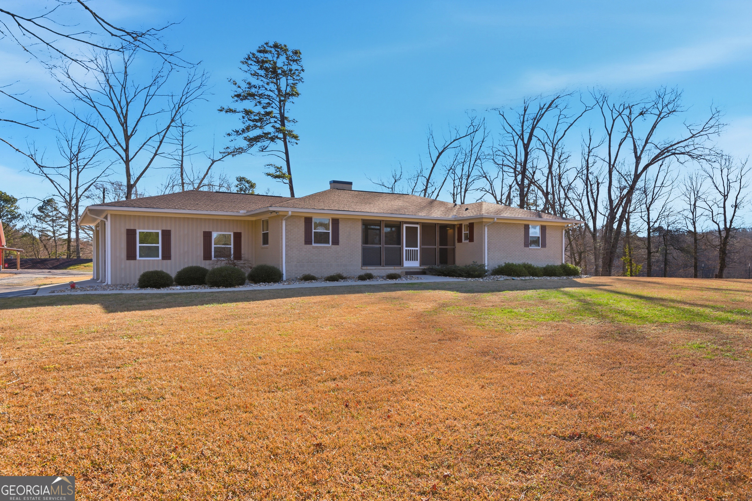 281 Line Road Toccoa, GA 30577 - Photo 7 of 93 a front view of a house with swimming pool