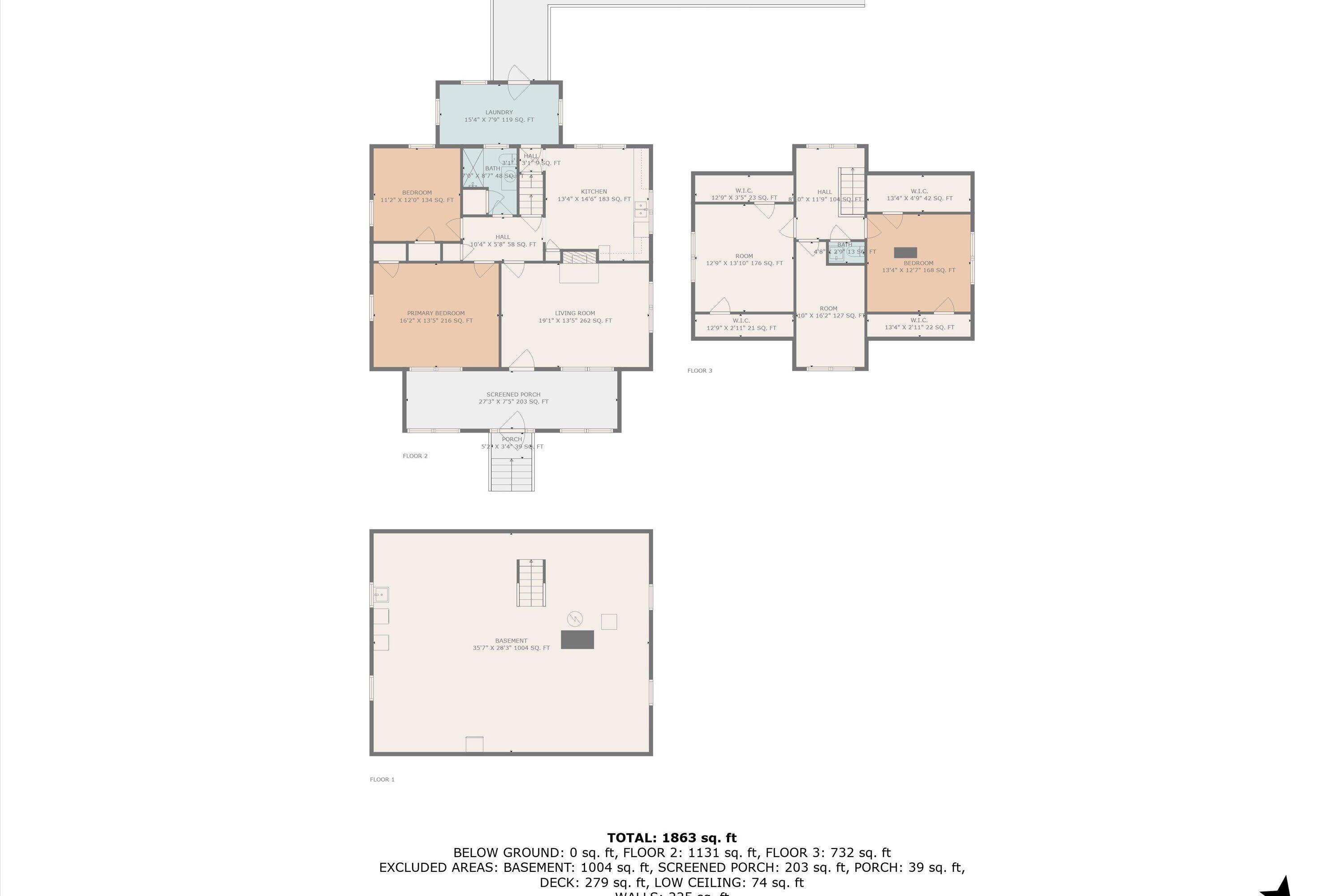 77 Mountain Pass Road Blue Ridge, VA 24064 - Photo 42 of 42 39-Floor Plan - Main Dwelling