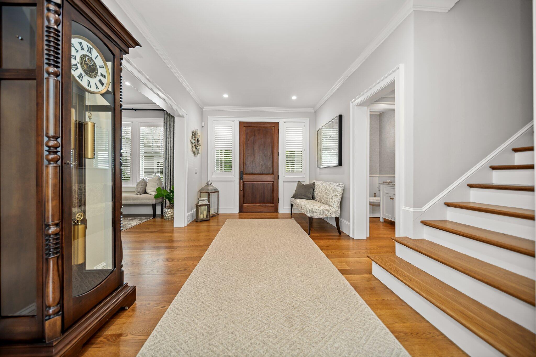 444 Vineyard Road Cotuit, MA 02635 - Photo 11 of 59 a view of a living room and entry way