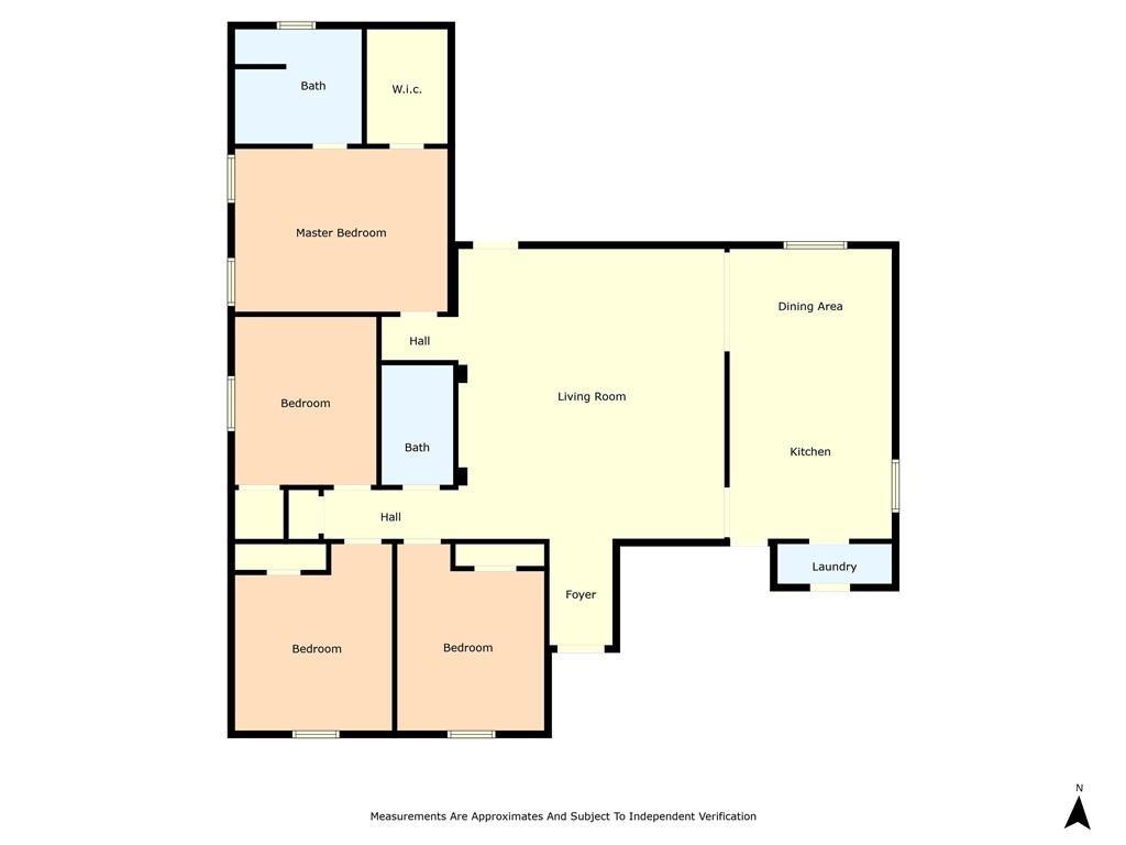 4401 Lacey Circle Waco, TX 76708 - Photo 38 of 38 a picture of floor plan