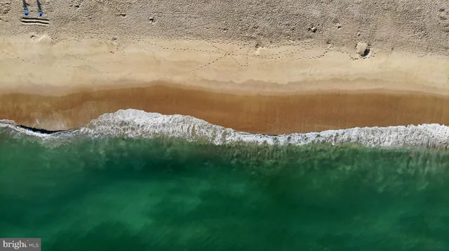 a view of an ocean beach
