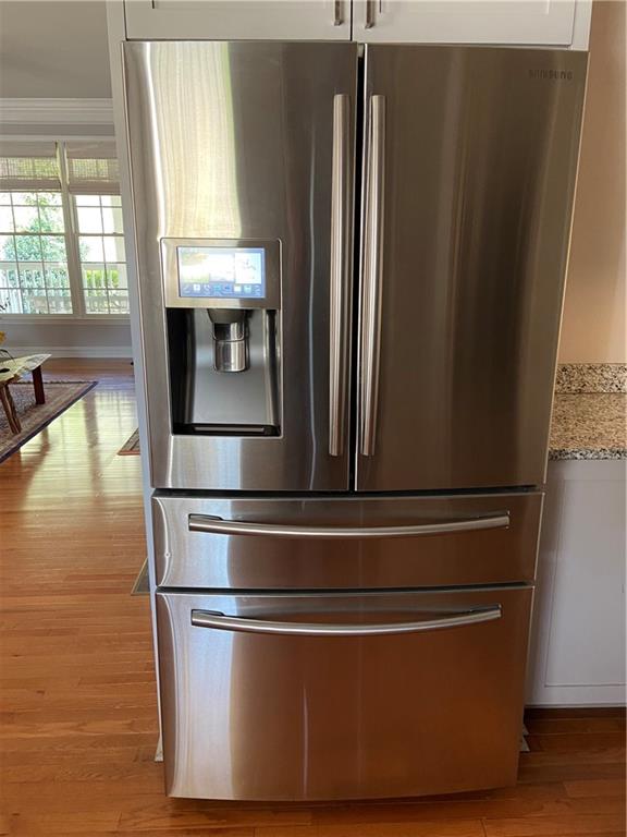 6175 Jett Road Dawsonville, GA 30534 - Photo 11 of 60 a room with wooden floor and window