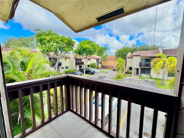 a view of small space with racks on the wall