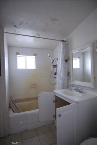 a view of a terrace with water view