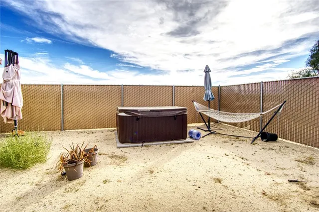 a view of a house with a patio