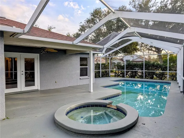 a view of a house with roof deck
