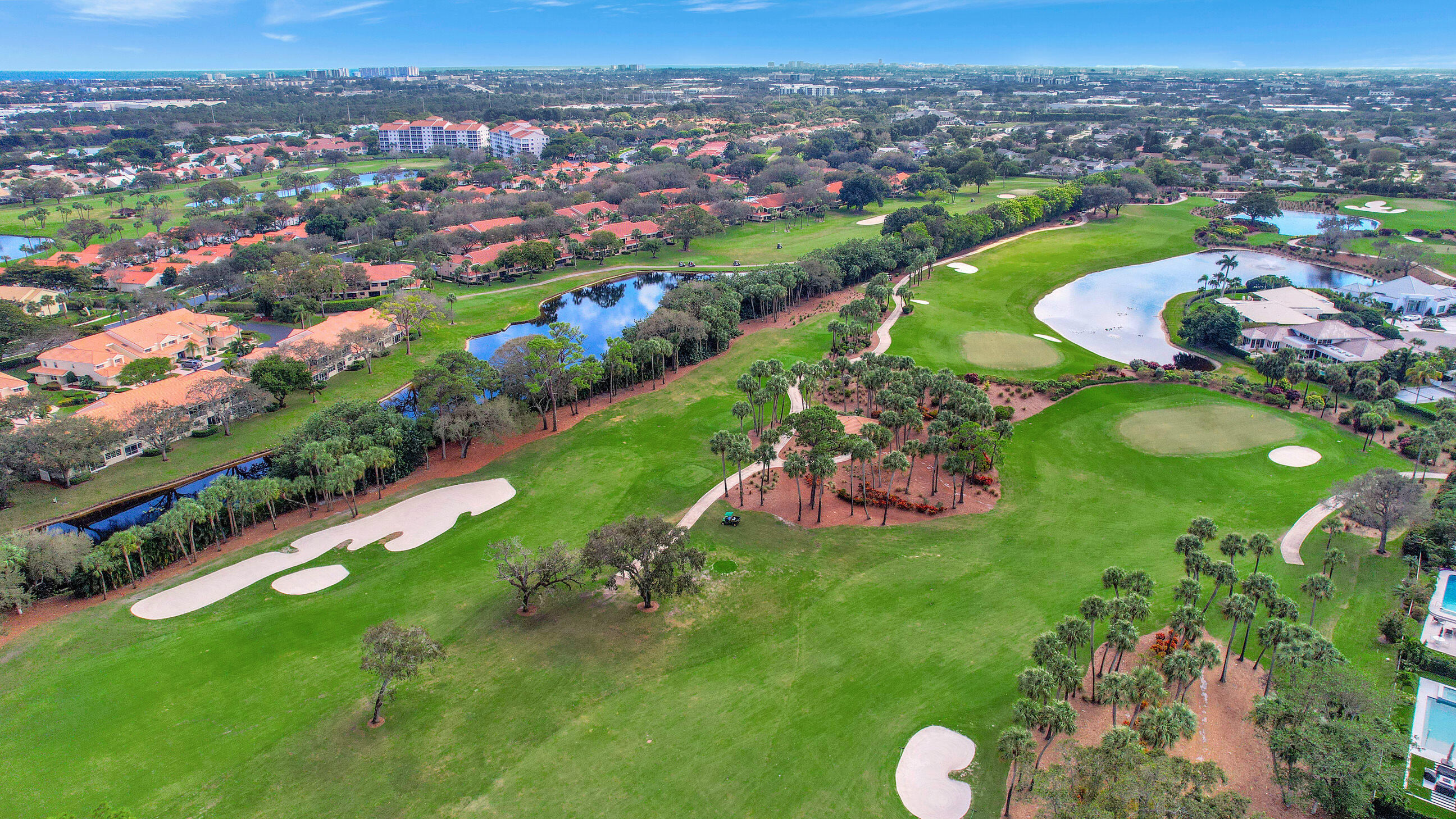 17316 Boca Club Boulevard, Unit 1007 Boca Raton, FL 33487 - Photo 26 of 26 GOLF AERIAL