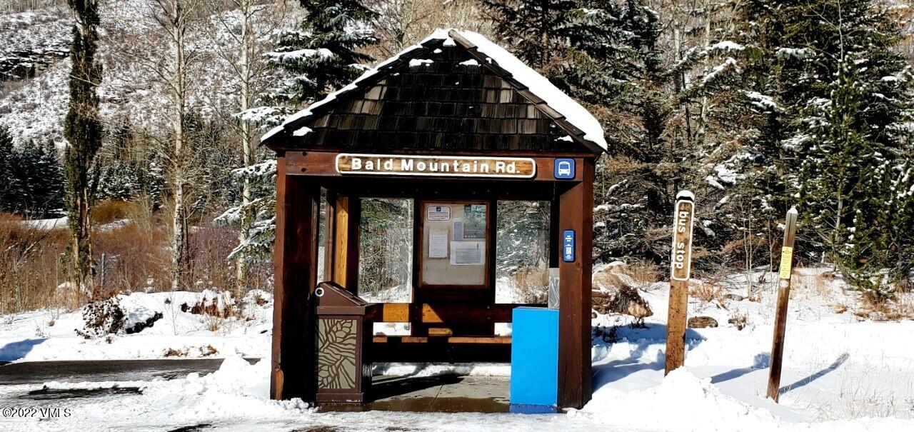 2960 Manns Ranch Road, Unit B Vail, CO 81657 - Photo 37 of 37 Winter Bus Stop