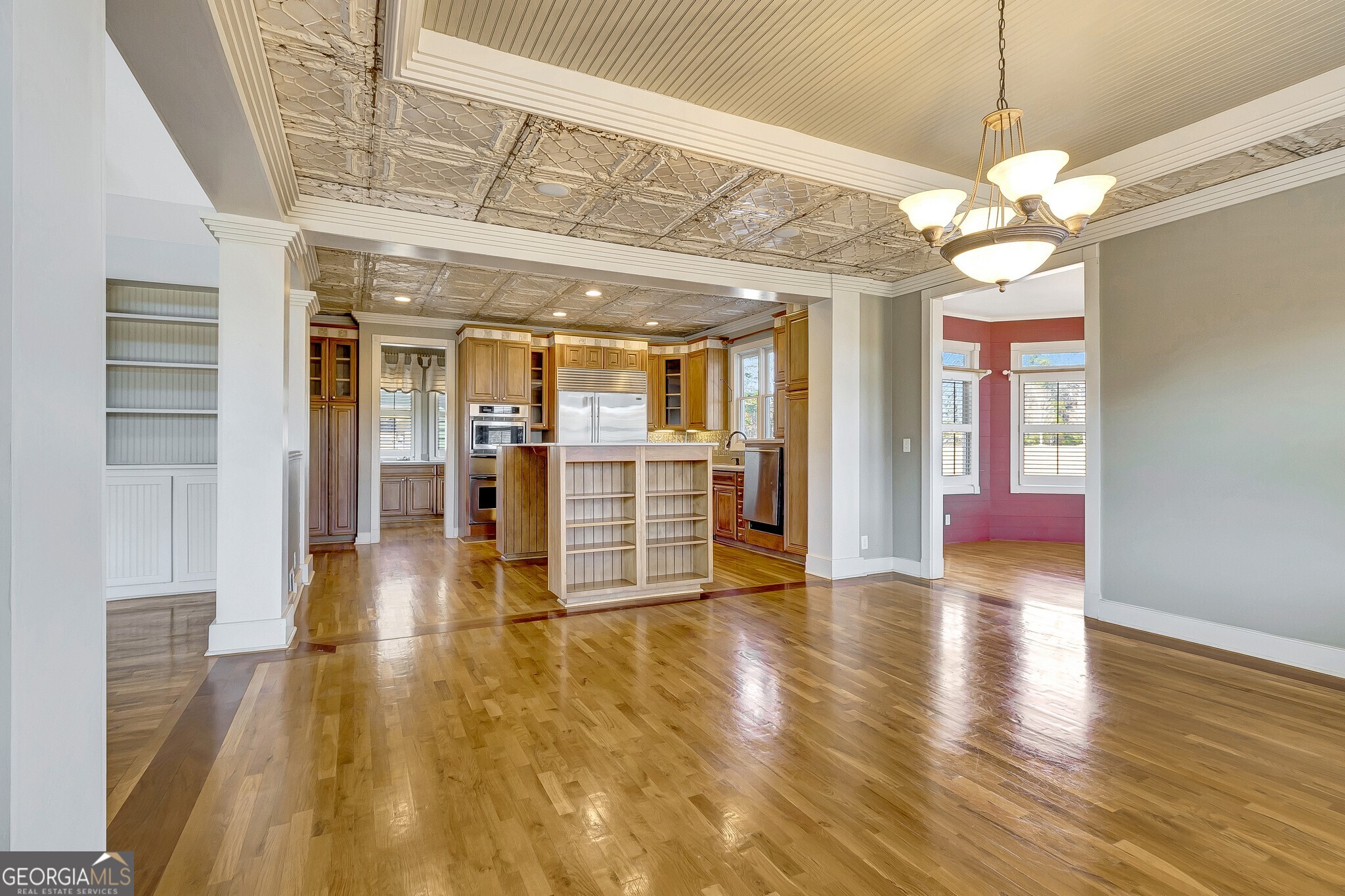 220 Joe Roberts Road Newnan, GA 30263 - Photo 33 of 108 a view of a livingroom with a chandelier