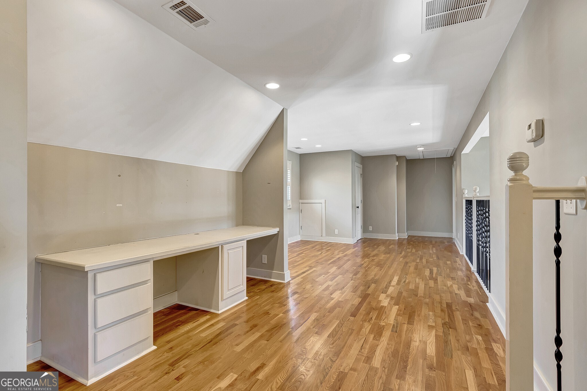 220 Joe Roberts Road Newnan, GA 30263 - Photo 57 of 108 a view of empty room with wooden floor