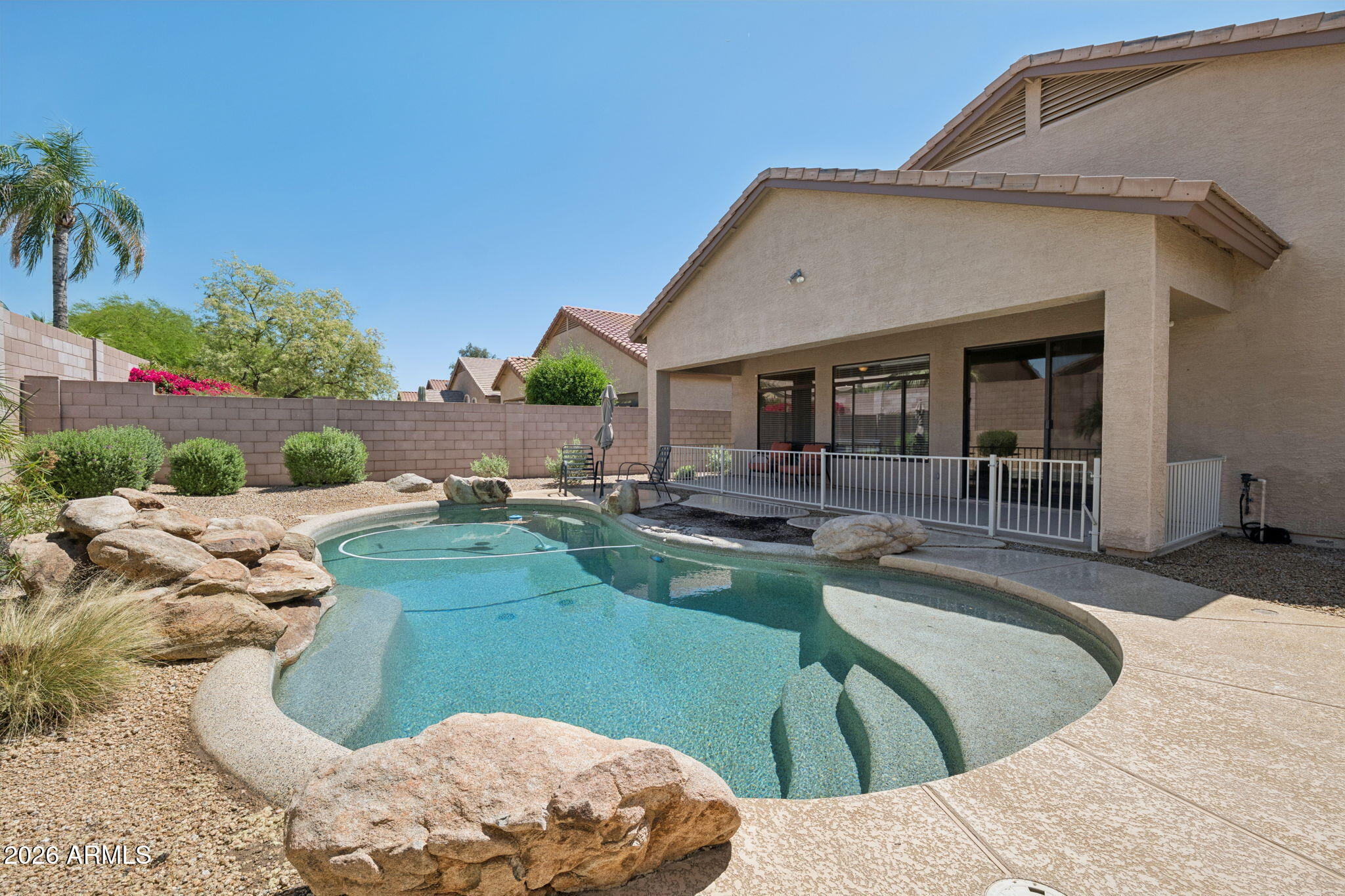4418 East Jaeger Road Phoenix, AZ 85050 - Photo 39 of 42 a view of a house with pool porch and sitting area